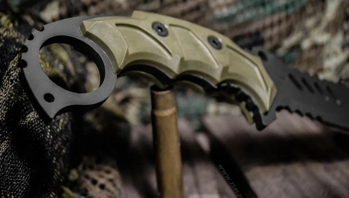 TS BLADES DARK WOLF GRIP ONIX DUMMY KNIFE